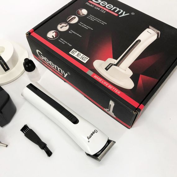 Бездротова машинка для стрижки волосся GEMEI GM-725, Професійна бритва-машинка для стрижки волосся | Зображення 6