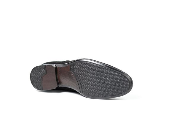 Туфлі підліткові Mano замшеві, чорні 34 розмір (на стопу 22,5 см) | Зображення 3