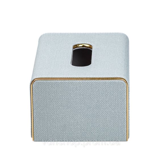 Салфетница на стол текстильная 21 х 13.5 х 9 см Мятный HP9806M | Зображення 3