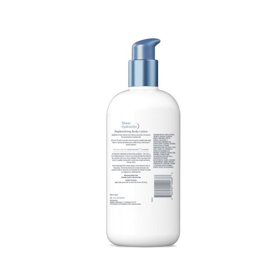 Люсьйон для тіла CETAPHIL SHEER HYDRATION REPLENISHING BODY LOTION, 236 ml | Зображення 1