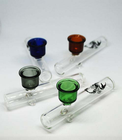 Стеклянная трубка Scorpion Серый