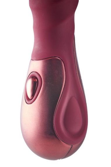 Мини вибратор рельефный Dream Toys Dinky Mini Vibrator Jody F бордовый, 12 см х 3.2 см Sex Aura | Зображення 4