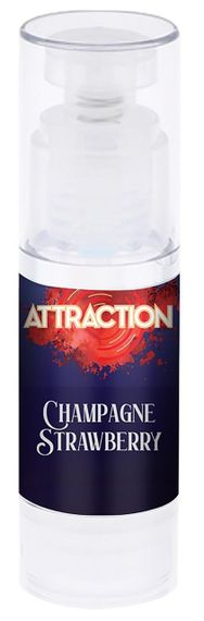 Оральний лубрикант на водній основі з ароматом шампанського та полуниці Mai - Attraction Flavored Kissable Lubrikant Champagne | Зображення 2