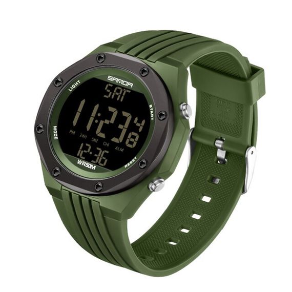 Часы Sanda 6093 Army Green | Зображення 1