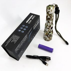 Світильник пило-вологозахищений, Світильник зі світлодіодним зарядним портом, Потужні ліхтарики QG-12