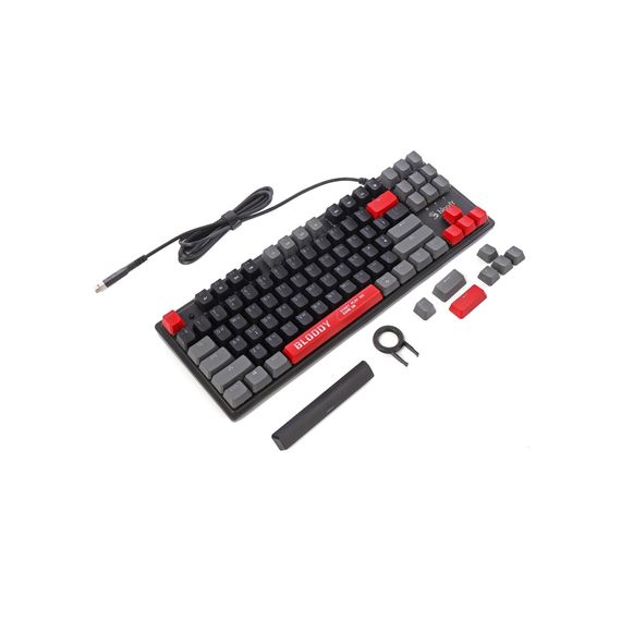 Клавіатура A4Tech Bloody S310N USB Energy Red (4711421000598) | Зображення 3