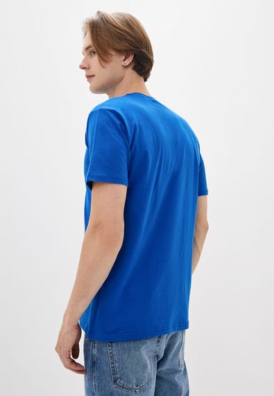 Футболка чоловіча базова синій, 2XL | Зображення 1