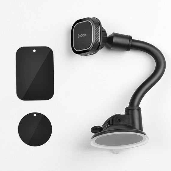 Автодержатель Hoco CA55 магнитный Черно - серый | Зображення 3