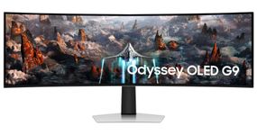 Samsung Монітор 48.7'Odyssey OLED G9 G93SC HDMI, DP, USB, MM, OLED, 5120x1440, 32:9, 240Hz, 0.3ms, CURVED (LS49CG930SIXCI)