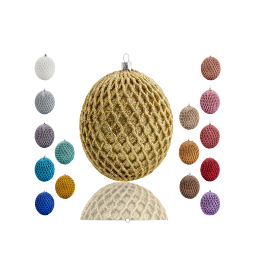 Ялинкова куля Ажур d15см КС