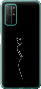 Чехол на Huawei Honor 30S Силуэт1 "4590u-1897-17620"
