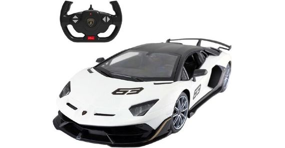 Машинка Rastar Lamborghini Aventador SVJ (96070) на радіокеруванні. 1:14. Колір: білий