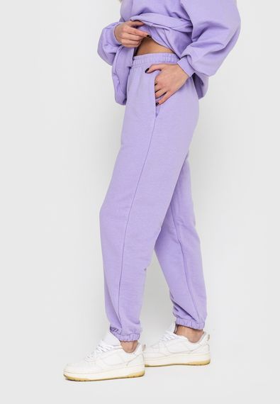 Жіночі спортивні штани бузкового кольору, 2XL | Зображення 2