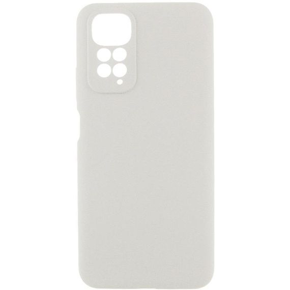 Чохол Silicone Cover Ummi Lakshmi Full Camera (AA) для Xiaomi Redmi Note 11 (Global) / Note 11S Білий / White