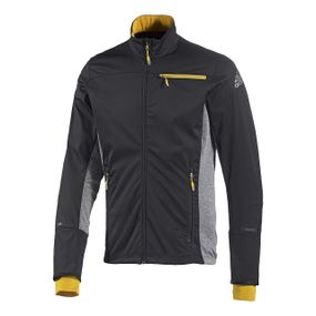 Олимпийка спортивная мужская adidas Xperior Soft Shell S92304 (серая, активная, с молнией, логотип адидас) S (46)