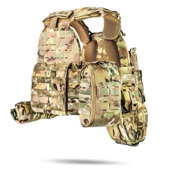 Плитоноска М7 PRO GEN 15x30 + 7 підсумків Мультикам | Зображення 1