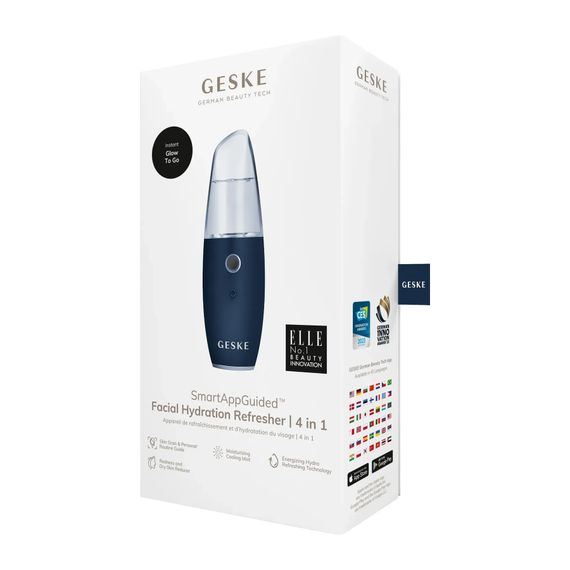 Зволожувач для шкіри обличчя GESKE Facial Hydration Refresher 4 in 1 gray, Синій | Зображення 7