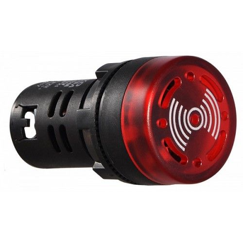 Зумер AD22SM 220В АC красный Ny95503358