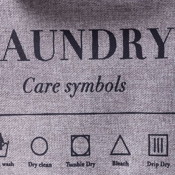 Кошик для білизни 31×26×44 (см) м'який 28 (л) Сірий HP-41-2G | Зображення 2