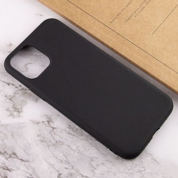 Силиконовый чехол Candy для Apple iPhone 14 Pro Max (6.7") Черный | Зображення 3