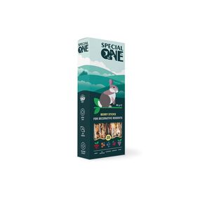 Ласощі Special One Ягідні палички для декоративних гризунів 90 г