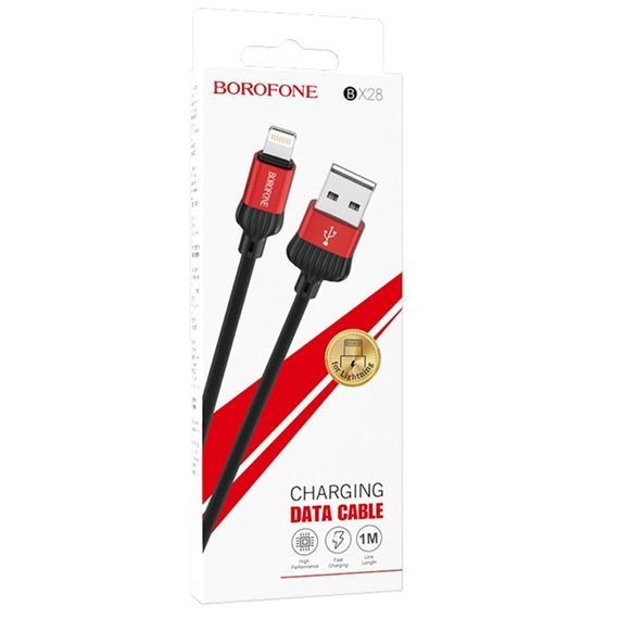 Дата кабель Borofone BX28 Dignity USB to Lightning (1m) | Зображення 4