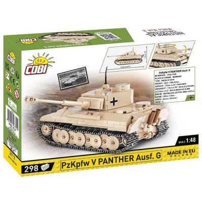 Конструктор Cobi Друга Світова Війна Танк Panzer V Пантера, 298 деталей (COBI-2713) | Зображення 2