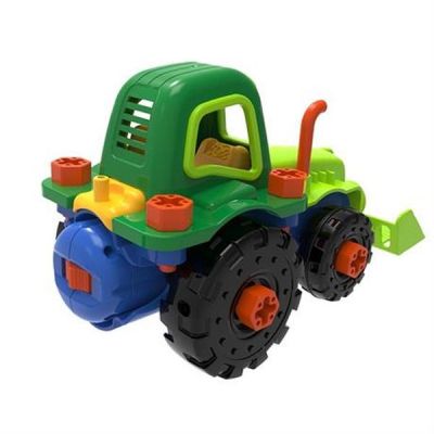 Конструктор EDU-Toys Трактор з інструментами (JS030) | Зображення 2