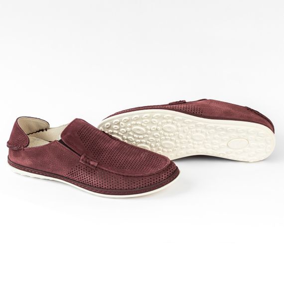 Бордовые мокасины от Kadar 42 размер  - на стопу 27 см | Зображення 3