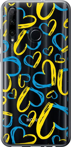 Чехол на Huawei Honor 20 Lite Сердца UA "5292u-1832-17620"
