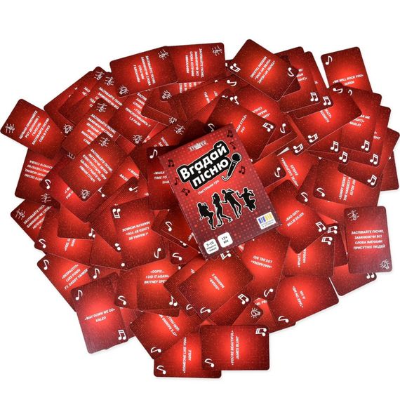 Настольная игра "Угадай песню" 30947 инструкция, игральные карты | Зображення 2