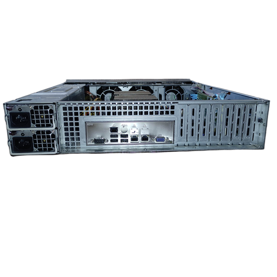 Сервер Supermicro 2U 8LFF / 2x Intel Xeon E5-2640 v2 (8 (16) ядер по 2.0 - 2.5 GHz) / 128 GB DDR3 / 2x 900 GB SAS / Matrox G200eW Graphics / 2x 800W б/у | Зображення 3