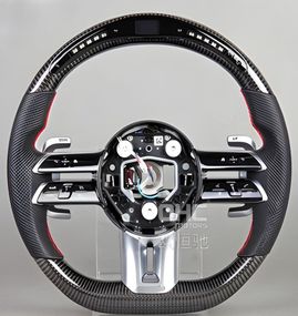 Кермо AMG 2021-Style (Карбон, LED, 3pin) для Mercedes S-сlass W222 2013-2020 рр