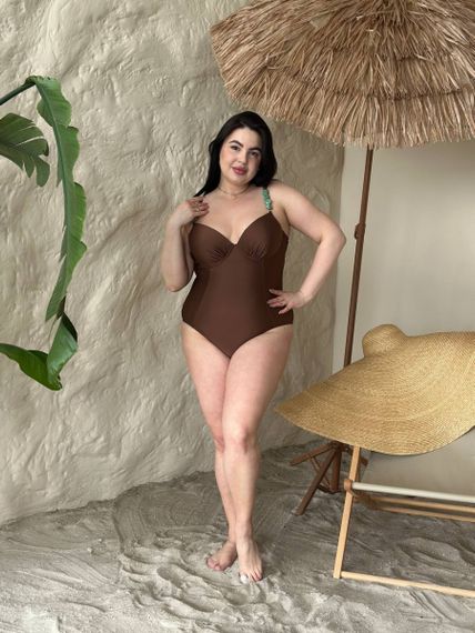 Суцільний купальник Plus Size | Зображення 2