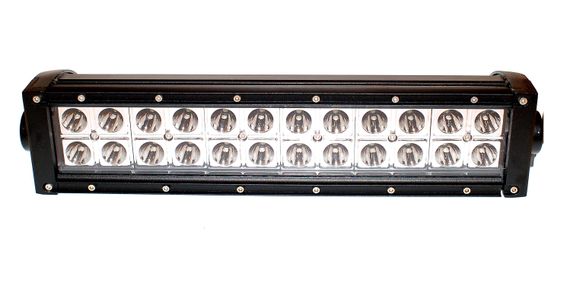 Светодиодная фара AllLight A-72W 24chip CREE combo 9-30V боковой крепеж | Зображення 2