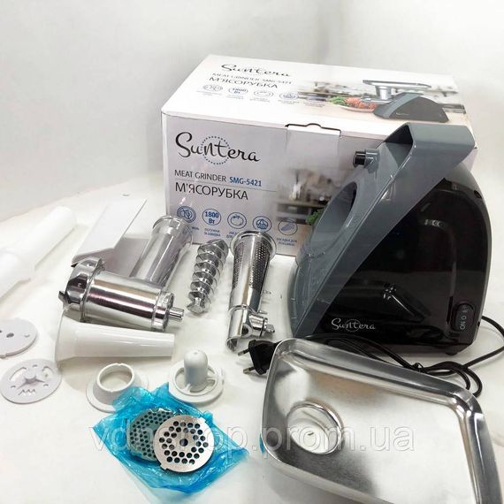 М'ясорубка електрична для їдальні, М'ясорубки для кафе Електрична 'ясорубка з безліччю насадок CQ-96 | Зображення 7