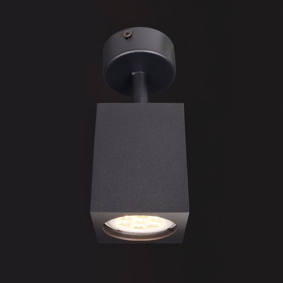Потолочный светильник спот AL-80/1B GU10 BK IP20 | Зображення 3