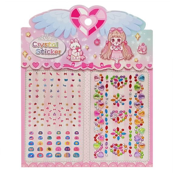 Наклейка камни XY-008-2(Multi-Color) для авто, ноутбуков, телефонов