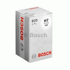 Лампа галоген. H7 12V 55W PX26d ECO (вир-во BOSCH) BOSCH 1987302804
