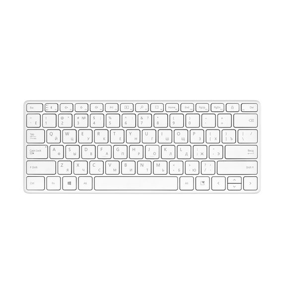 Клавіатура Microsoft Designer Compact Bluetooth Glacier White (21Y-00041)
