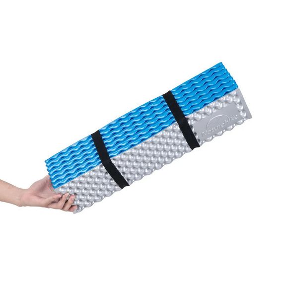Килимок складний IXPE Naturehike NH19QD008, алюмінієва плівка, 185x56х1,8 см, жовтий | Зображення 1