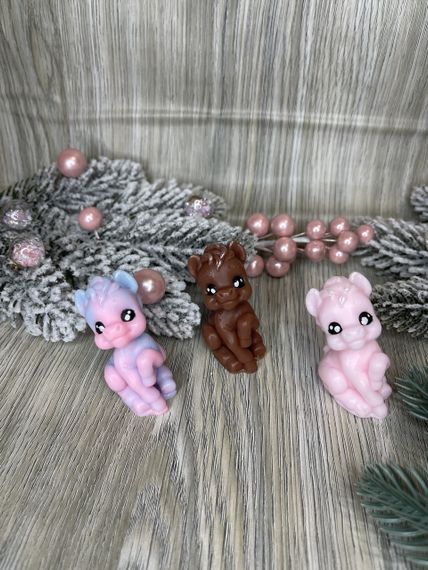 Мыло ручной работы «Конячка Луна», новогодний сувенир (20 г) | Зображення 3