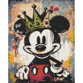 Алмазная мозаика "Микки Маус" 40х50 см