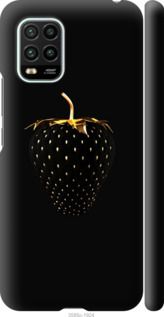 Чохол на Xiaomi Mi 10 Lite Чорна полуниця "3585m-1924-24368"