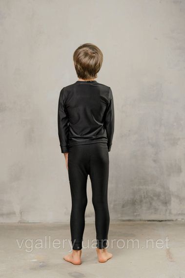 Підліткова термобілизна Columbia Omni Heat чорного кольору Тепла термобілизна для підлітка чорна Коламбія Омні Хіт комплект | Зображення 1