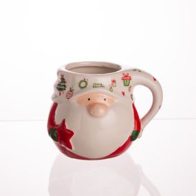 Новорічна порцелянова чашка для чаю та кави Merry Christmas 400 (мл) чашка на подарунок на новий рік CR-1-13