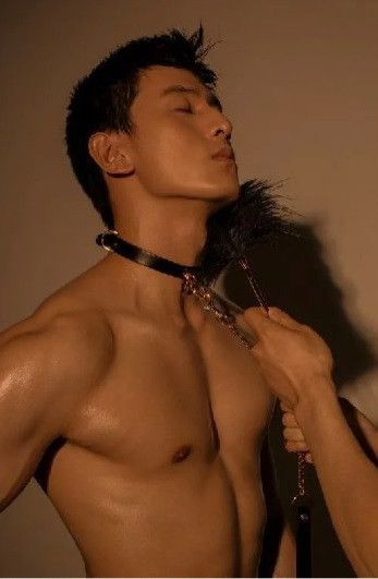Повідець, італійська шкіра, з металевим ланцюгом, Leather Cosplay Leash UPKO Sex Aura | Зображення 2