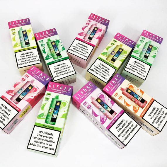ELF BAR Planet 25000. Зеленый чай с грейпфрутом (Grapefruit Green Tea) | Зображення 6