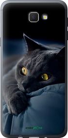 Чохол на Samsung Galaxy J5 Prime Димчастий кіт "825u-465-2448"