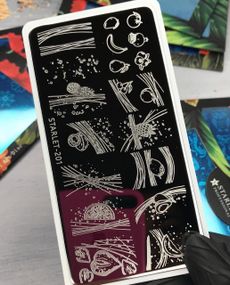 Пластина 201 для стемпинга Starlet Professional (12х6см)